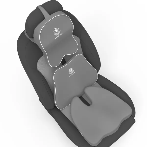 MRRON_Supreme_Neckrest_Slim_Back_Support_or_Coccxypro_Orthopaedic_Cushion_for_Long_Sitting_Universal_fit_with_Ergonomic_Design_Made_by_High_Density_Memory_Foam_Used_for_Car_or_Office_Chairs.