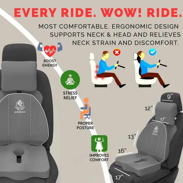 MRRON_Velar_Neck_rest__Cruz_Back_Support_or_Coccxy_Orthopaedic_Cushion_for_Long_Sitting_Universal_fit_with_Ergonomic_Design_Made_by_High_Density_Memory_Foam_Used_for_Car_or_Office_Chairs.
