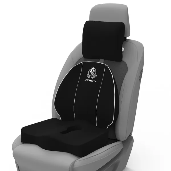 MRRON_Velar_Neck_rest__Cruz_Back_Support_or_Coccxy_Orthopaedic_Cushion_for_Long_Sitting_Universal_fit_with_Ergonomic_Design_Made_by_High_Density_Memory_Foam_Used_for_Car_or_Office_Chairs.