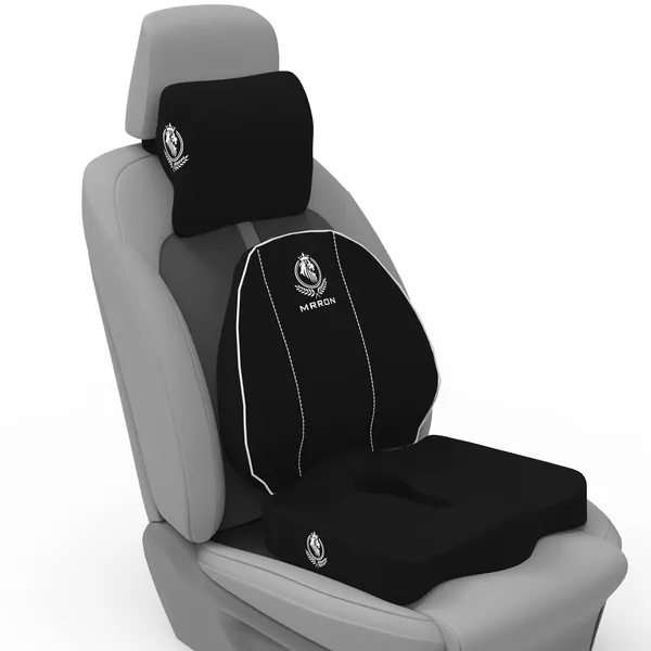 MRRON_Velar_Neck_rest__Cruz_Back_Support_or_Coccxy_Orthopaedic_Cushion_for_Long_Sitting_Universal_fit_with_Ergonomic_Design_Made_by_High_Density_Memory_Foam_Used_for_Car_or_Office_Chairs.