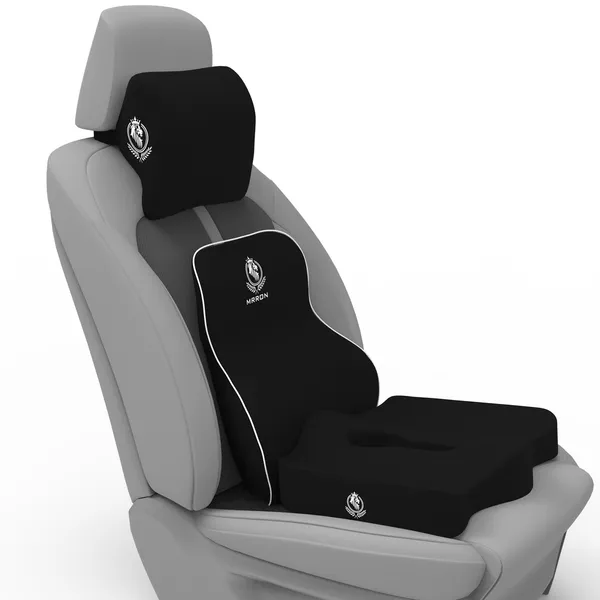 MRRON_Velar_Neck_rest__Exempohlar_Back_Support_or_Coccxy_Orthopaedic_Cushion_for_Long_Sitting_Universal_fit_with_Ergonomic_Design_Made_by_High_Density_Memory_Foam_Used_for_Car_or_Office_Chairs.