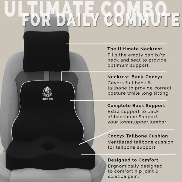 MRRON_Velar_Neck_rest__Exempohlar_Back_Support_or_Coccxy_Orthopaedic_Cushion_for_Long_Sitting_Universal_fit_with_Ergonomic_Design_Made_by_High_Density_Memory_Foam_Used_for_Car_or_Office_Chairs.