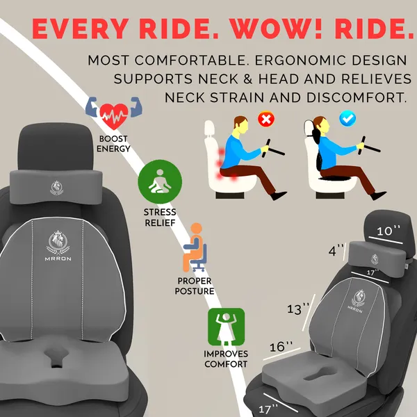 MRRON__Breeze_Neck_rest__Cruz_Back_Support_or_Coccxy_Orthopaedic_Cushion_for_Long_Sitting_Universal_fit_with_Ergonomic_Design_Made_by_High_Density_Memory_Foam_Used_for_Car_or_Office_Chairs.