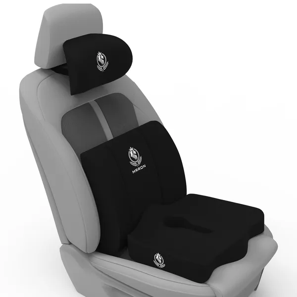 MRRON__MIVI_Neck_rest__LUMBER_Back_Support_or_Coccxy_Orthopaedic_Cushion_for_Long_Sitting_Universal_fit_with_Ergonomic_Design_Made_by_High_Density_Memory_Foam_Used_for_Car_or_Office_Chairs.