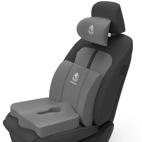 MRRON__Mivi_Neck_rest__Lumber_Back_Support_or_Coccxy_Orthopaedic_Cushion_for_Long_Sitting_Universal_fit_with_Ergonomic_Design_Made_by_High_Density_Memory_Foam_Used_for_Car_or_Office_Chairs.