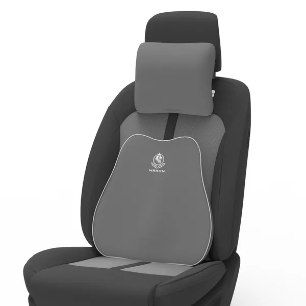 MRRON_Neckpro_Cruz_Spine_Back_Support_Neck_Rest_for_Chair_&_Car_Seat,_Orthopaedic_Lumbar_Support_Memory_Foam_Backrest_Cushion_Designed_for_Back_Pain_Relief_Pillow_for_Comfortable_Sitting