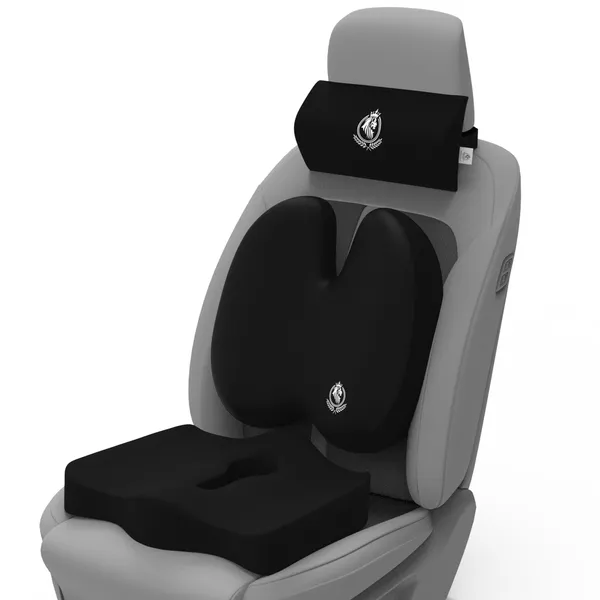 Neckrest_Back_Support_Or_Coccyx_Orthopaedic_Cushion_For_Long_Sitting_Universal_Fit_With_Ergonomic_Design_Made_By_High_Density_Memory_Foam_Used_For_Car_Or_Office_Chairs.