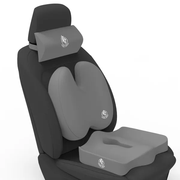 Neckrest_Lumber_Back_Support_Or_Coccyx_Orthopaedic_Cushion_For_Long_Sitting_Universal_Fit_With_Ergonomic_Design_Made_By_High_Density_Memory_Foam_Used_For_Car_Or_Office_Chairs.