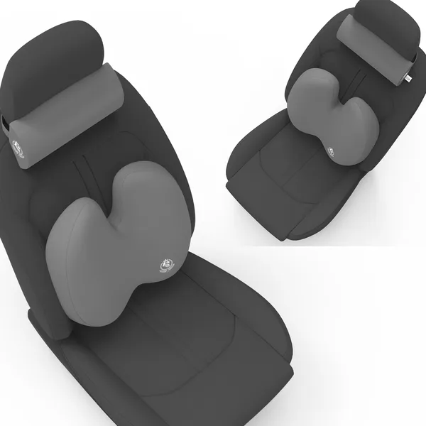 Neckrest_Back_Support_Or_Coccyx_Orthopaedic_Cushion_For_Long_Sitting_Universal_Fit_With_Ergonomic_Design_Made_By_High_Density_Memory_Foam_Used_For_Car_Or_Office_Chairs.