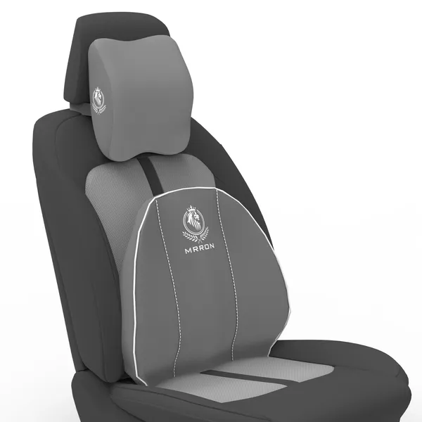 MRRON_Neckpro_Cruz_Spine_Back_Support_Neck_Rest_for_Chair_&_Car_Seat,_Orthopaedic_Lumbar_Support_Memory_Foam_Backrest_Cushion_Designed_for_Back_Pain_Relief_Pillow_for_Comfortable_Sitting