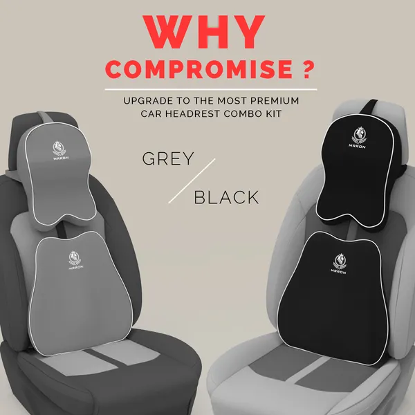 MRRON_Back_Support_Neck_Rest_for_Chair_&_Car_Seat,_Orthopaedic_Lumbar_Support_Memory_Foam_Backrest_Cushion_Designed_for_Back_Pain_Relief_Pillow_for_Comfortable_Sitting