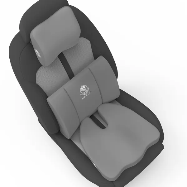 MRRON_Neckpro_Neckrest_Lumber_Back_Support_or_Coccyx_Orthopaedic_Cushion_for_Long_Sitting_Universal_fit_with_Ergonomic_Design_Made_by_High_Density_Memory_Foam_Used_for_Car_or_Office_Chairs.