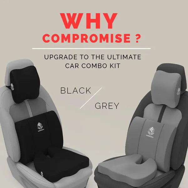 MRRON_Neckpro_Neckrest_Lumber_Back_Support_or_Coccyx_Orthopaedic_Cushion_for_Long_Sitting_Universal_fit_with_Ergonomic_Design_Made_by_High_Density_Memory_Foam_Used_for_Car_or_Office_Chairs.