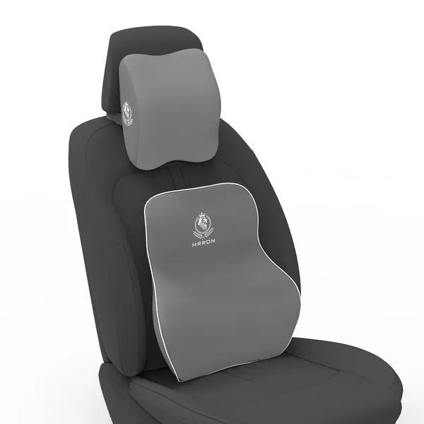 MRRON_Neckpro_Exemhlar_Spine_Back_Support_Neck_Rest_for_Chair_&_Car_Seat,_Orthopaedic_Lumbar_Support_Memory_Foam_Backrest_Cushion_Designed_for_Back_Pain_Relief_Pillow_for_Comfortable_Sitting