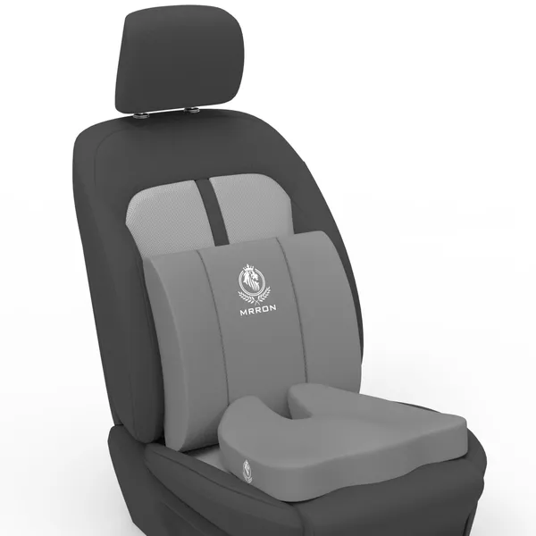 MRRON_Car_Seat_Cushion_�_2-Piece_Set_with_Back_Support_&_Coccyx_Cushion_�_Orthopedic_Support_for_Back,_Tailbone,_Sciatica_Pain_�_Ergonomic_Comfort_for_Car,_Office,_or_Home_Chair