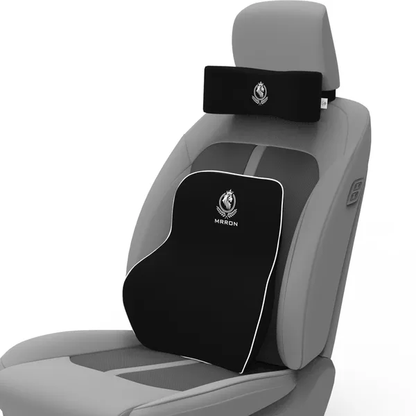Brezze_Exemphlar_Large_Back_Support_Neck_Rest_For_Chair_&_Car_Seat,_Orthopaedic_Lumbar_Support_Memory_Foam_Backrest_Cushion_Designed_For_Back_Pain_Relief_Pillow_For_Comfortable_Sitting