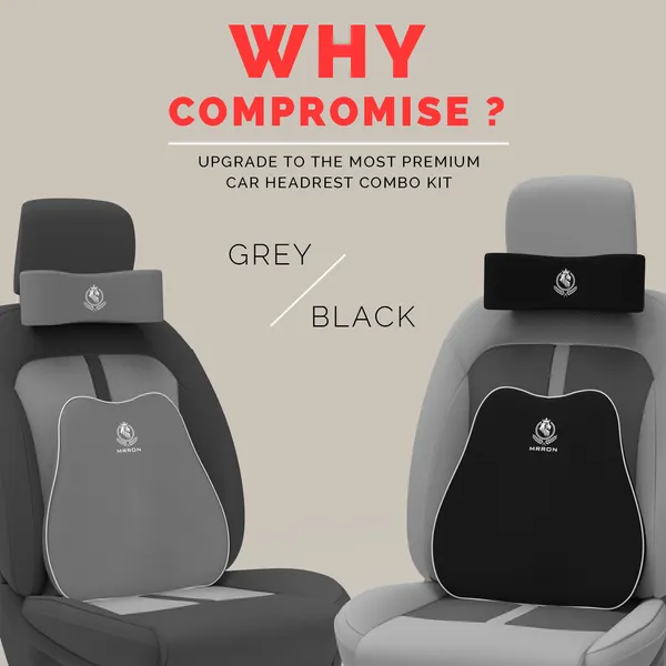 MRRON_Back_Support_Neck_Rest_for_Chair_&_Car_Seat,_Orthopaedic_Lumbar_Support_Memory_Foam_Backrest_Cushion_Designed_for_Back_Pain_Relief_Pillow_for_Comfortable_Sitting