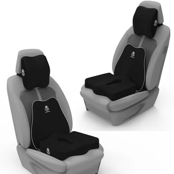 MRRON_Neckpro_Neckrest_Slim_Back_Support_or_Coccyx_Orthopaedic_Cushion_for_Long_Sitting_Universal_fit_with_Ergonomic_Design_Made_by_High_Density_Memory_Foam_Used_for_Car_or_Office_Chairs.