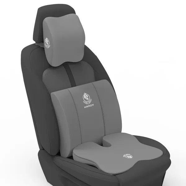 MRRON_Neckpro_Neckrest_Lumber_Back_Support_or_Cushion_Orthopaedic_Cushion_for_Long_Sitting_Universal_fit_with_Ergonomic_Design_Made_by_High_Density_Memory_Foam_Used_for_Car_or_Office_Chairs.