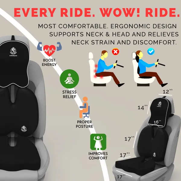 Neckrest_Back_Support_Or_Coccyx_Orthopaedic_Cushion_For_Long_Sitting_Universal_Fit_With_Ergonomic_Design_Made_By_High_Density_Memory_Foam_Used_For_Car_Or_Office_Chairs.