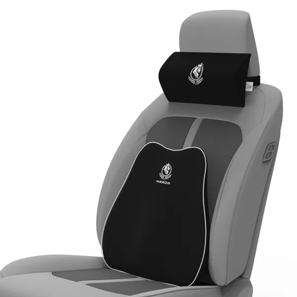 MRRON_Back_Support_Neck_Rest_for_Chair_&_Car_Seat,_Orthopaedic_Lumbar_Support_Memory_Foam_Backrest_Cushion_Designed_for_Back_Pain_Relief_Pillow_for_Comfortable_Sitting