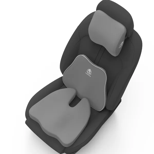 MRRON_Neckpro_Neckrest_Slim_Back_Support_or_Coccyx_Orthopaedic_Cushion_for_Long_Sitting_Universal_fit_with_Ergonomic_Design_Made_by_High_Density_Memory_Foam_Used_for_Car_or_Office_Chairs.
