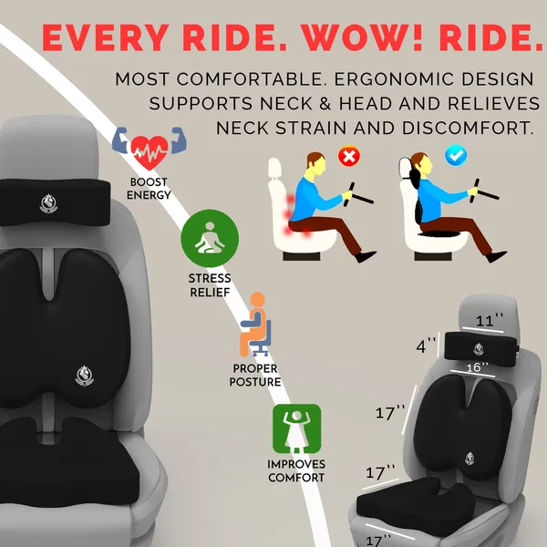 Neckrest_Back_Support_Or_Coccyx_Orthopaedic_Cushion_For_Long_Sitting_Universal_Fit_With_Ergonomic_Design_Made_By_High_Density_Memory_Foam_Used_For_Car_Or_Office_Chairs.