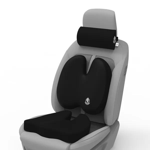 Neckrest_Back_Support_Or_Coccyx_Orthopaedic_Cushion_For_Long_Sitting_Universal_Fit_With_Ergonomic_Design_Made_By_High_Density_Memory_Foam_Used_For_Car_Or_Office_Chairs.