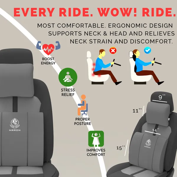 Lumbar_Back_Support_Neck_Rest_For_Chair_&_Car_Seat,_Orthopaedic_Support_Memory_Foam_Backrest_Cushion_Designed_For_Back_Pain_Relief_Pillow_For_Comfortable_Sitting