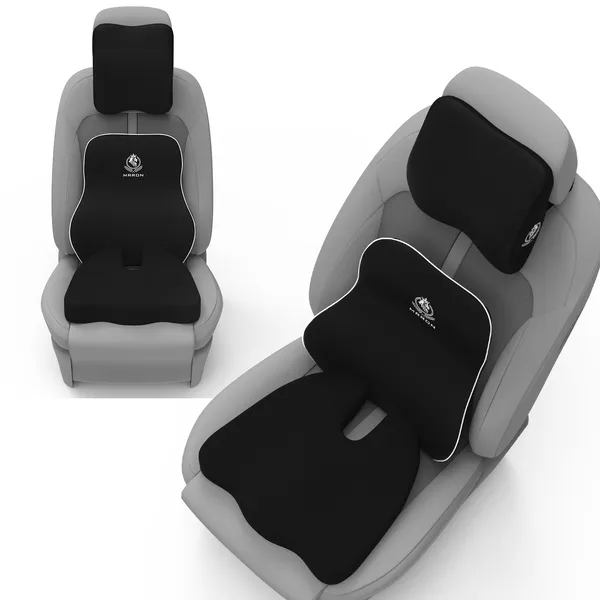 MRRON_Neckpro_Neckrest_Exemphlar_Back_Support_or_Coccyx_Orthopaedic_Cushion_for_Long_Sitting_Universal_fit_with_Ergonomic_Design_Made_by_High_Density_Memory_Foam_Used_for_Car_or_Office_Chairs.