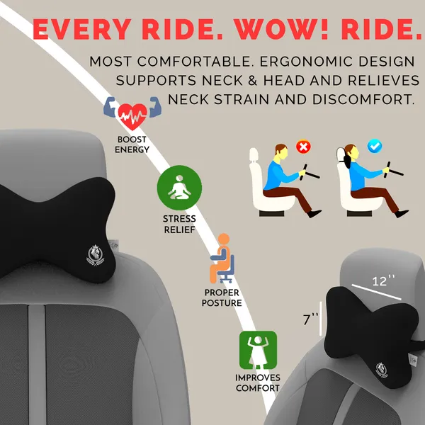 Bone_Ultimate_Memory_Foam_Car_Neck_Rest_Pillow,_Car_Pillow_For_Comfortable_Car_Rides,_Superior_Neck_Support_Cushion,_Relieves_Neck_Pain,_Head_Rest_Pillow_With_Washable_Cover