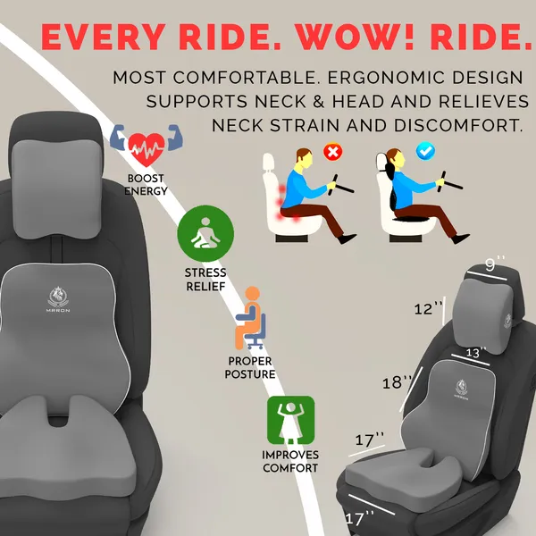 MRRON_Neckpro_Neckrest_Exemphlar_Back_Support_or_Coccyx_Orthopaedic_Cushion_for_Long_Sitting_Universal_fit_with_Ergonomic_Design_Made_by_High_Density_Memory_Foam_Used_for_Car_or_Office_Chairs.