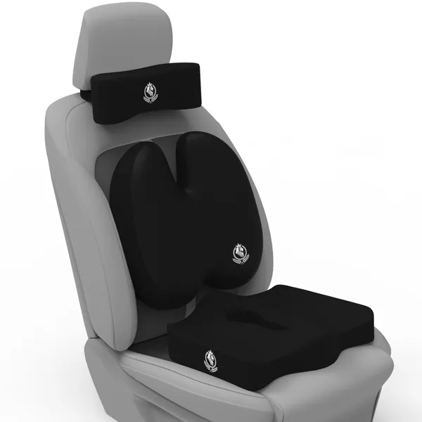 Neckrest_Back_Support_Or_Coccyx_Orthopaedic_Cushion_For_Long_Sitting_Universal_Fit_With_Ergonomic_Design_Made_By_High_Density_Memory_Foam_Used_For_Car_Or_Office_Chairs.