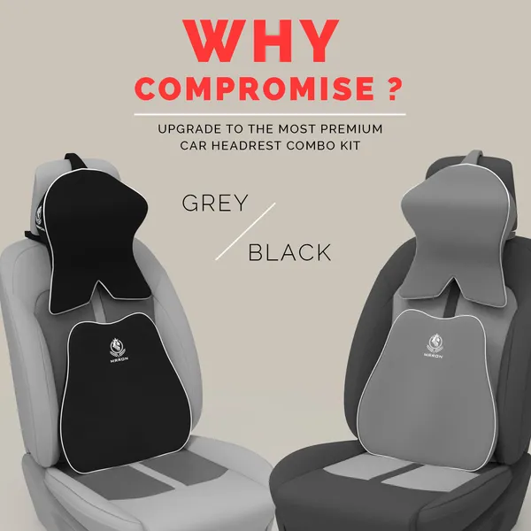 MRRON_Back_Support_Neck_Rest_for_Chair_&_Car_Seat,_Orthopaedic_Lumbar_Support_Memory_Foam_Backrest_Cushion_Designed_for_Back_Pain_Relief_Pillow_for_Comfortable_Sitting