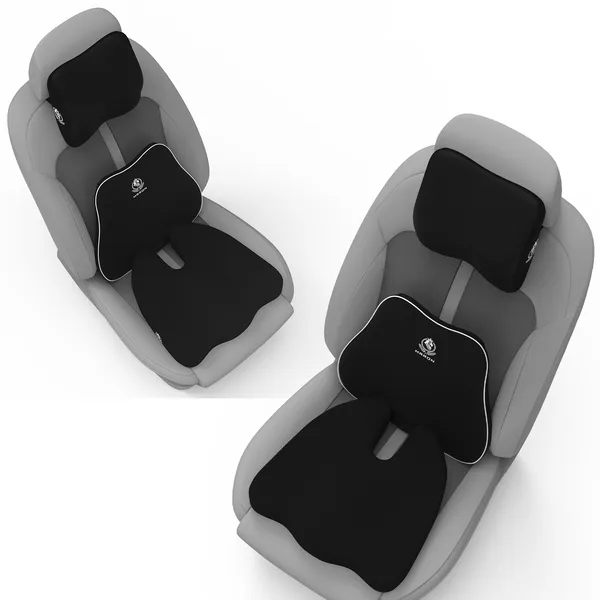MRRON_Neckpro_Neckrest_Slim_Back_Support_or_Coccyx_Orthopaedic_Cushion_for_Long_Sitting_Universal_fit_with_Ergonomic_Design_Made_by_High_Density_Memory_Foam_Used_for_Car_or_Office_Chairs.
