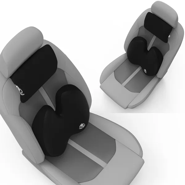 Neckrest_Back_Support_Or_Coccyx_Orthopaedic_Cushion_For_Long_Sitting_Universal_Fit_With_Ergonomic_Design_Made_By_High_Density_Memory_Foam_Used_For_Car_Or_Office_Chairs.
