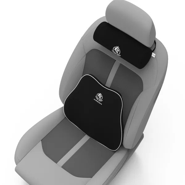 MRRON_Back_Support_Neck_Rest_for_Chair_&_Car_Seat,_Orthopaedic_Lumbar_Support_Memory_Foam_Backrest_Cushion_Designed_for_Back_Pain_Relief_Pillow_for_Comfortable_Sitting