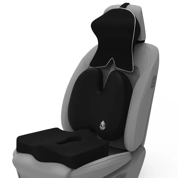 Neckrest_Back_Support_Or_Coccyx_Orthopaedic_Cushion_For_Long_Sitting_Universal_Fit_With_Ergonomic_Design_Made_By_High_Density_Memory_Foam_Used_For_Car_Or_Office_Chairs.