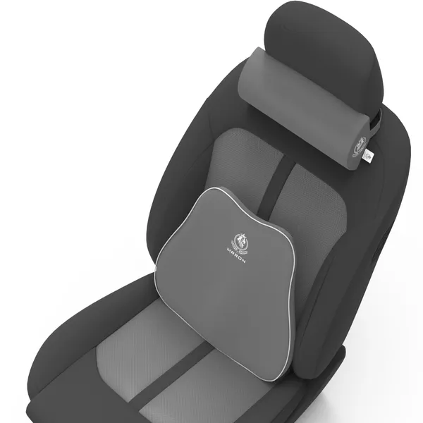 MRRON_Back_Support_Neck_Rest_for_Chair_&_Car_Seat,_Orthopaedic_Lumbar_Support_Memory_Foam_Backrest_Cushion_Designed_for_Back_Pain_Relief_Pillow_for_Comfortable_Sitting