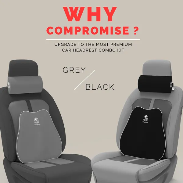 MRRON_Back_Support_Neck_Rest_for_Chair_&_Car_Seat,_Orthopaedic_Lumbar_Support_Memory_Foam_Backrest_Cushion_Designed_for_Back_Pain_Relief_Pillow_for_Comfortable_Sitting