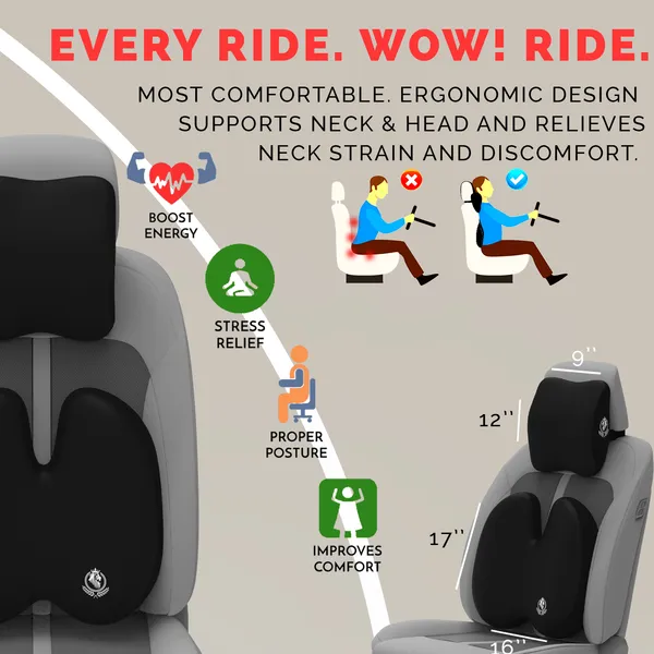 Neckrest_Back_Support_Or_Coccyx_Orthopaedic_Cushion_For_Long_Sitting_Universal_Fit_With_Ergonomic_Design_Made_By_High_Density_Memory_Foam_Used_For_Car_Or_Office_Chairs.
