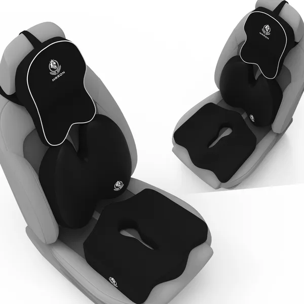 Neckrest_Back_Support_Or_Coccyx_Orthopaedic_Cushion_For_Long_Sitting_Universal_Fit_With_Ergonomic_Design_Made_By_High_Density_Memory_Foam_Used_For_Car_Or_Office_Chairs.