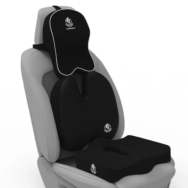 Neckrest_Back_Support_Or_Coccyx_Orthopaedic_Cushion_For_Long_Sitting_Universal_Fit_With_Ergonomic_Design_Made_By_High_Density_Memory_Foam_Used_For_Car_Or_Office_Chairs.