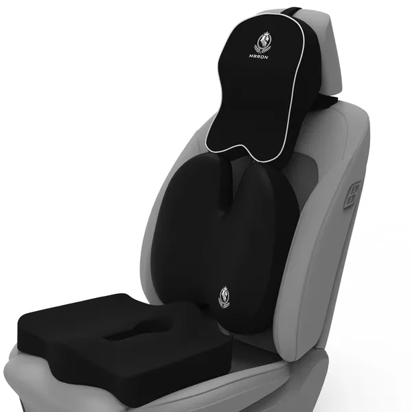 Neckrest_Back_Support_Or_Coccyx_Orthopaedic_Cushion_For_Long_Sitting_Universal_Fit_With_Ergonomic_Design_Made_By_High_Density_Memory_Foam_Used_For_Car_Or_Office_Chairs.