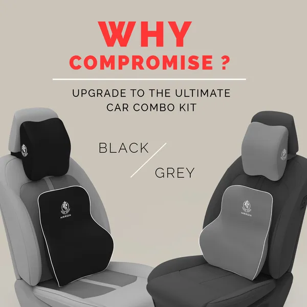 MRRON_Neckpro_Exemhlar_Spine_Back_Support_Neck_Rest_for_Chair_&_Car_Seat,_Orthopaedic_Lumbar_Support_Memory_Foam_Backrest_Cushion_Designed_for_Back_Pain_Relief_Pillow_for_Comfortable_Sitting