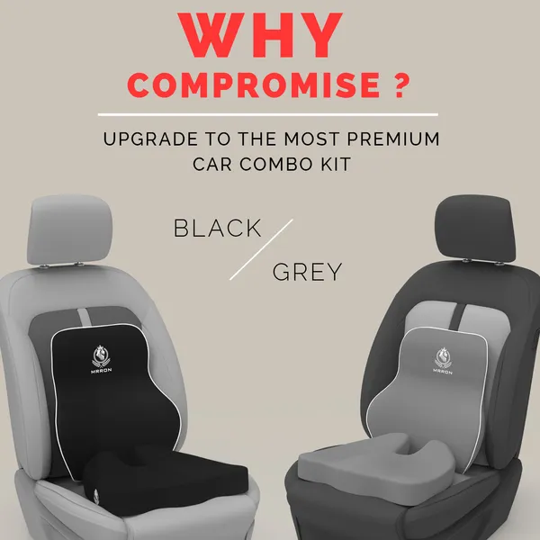 MRRON_Car_Seat_Cushion_�_2-Piece_Set_with_Back_Support_&_Coccyx_Cushion_�_Orthopedic_Support_for_Back,_Tailbone,_Sciatica_Pain_�_Ergonomic_Comfort_for_Car,_Office,_or_Home_Chair