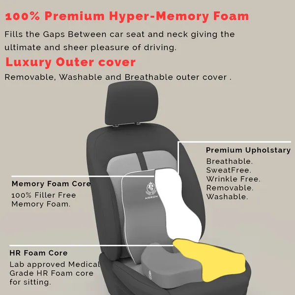 MRRON_Car_Seat_Cushion_�_2-Piece_Set_with_Back_Support_&_Coccyx_Cushion_�_Orthopedic_Support_for_Back,_Tailbone,_Sciatica_Pain_�_Ergonomic_Comfort_for_Car,_Office,_or_Home_Chair