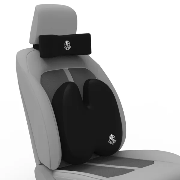 Neckrest_Back_Support_Or_Coccyx_Orthopaedic_Cushion_For_Long_Sitting_Universal_Fit_With_Ergonomic_Design_Made_By_High_Density_Memory_Foam_Used_For_Car_Or_Office_Chairs.