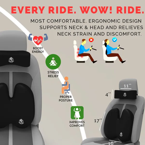 Neckrest_Back_Support_Or_Coccyx_Orthopaedic_Cushion_For_Long_Sitting_Universal_Fit_With_Ergonomic_Design_Made_By_High_Density_Memory_Foam_Used_For_Car_Or_Office_Chairs.