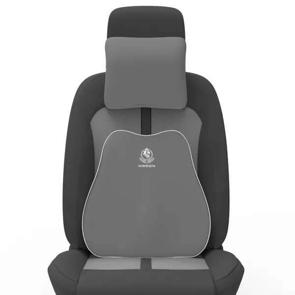 MRRON_Back_Support_Neck_Rest_for_Chair_&_Car_Seat,_Orthopaedic_Lumbar_Support_Memory_Foam_Backrest_Cushion_Designed_for_Back_Pain_Relief_Pillow_for_Comfortable_Sitting